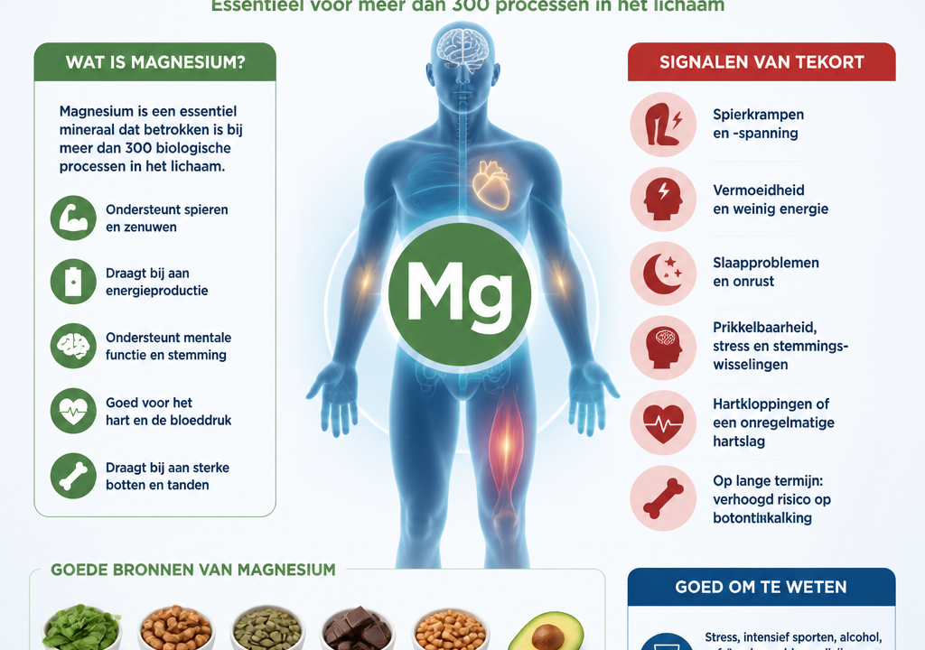 Magnesiumtekort: 11 signalen