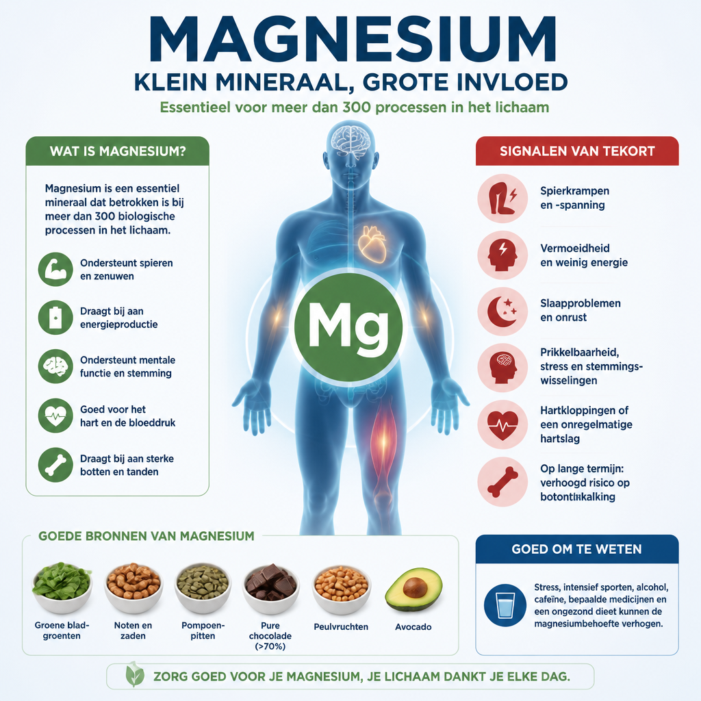 Magnesiumtekort: 11 signalen
