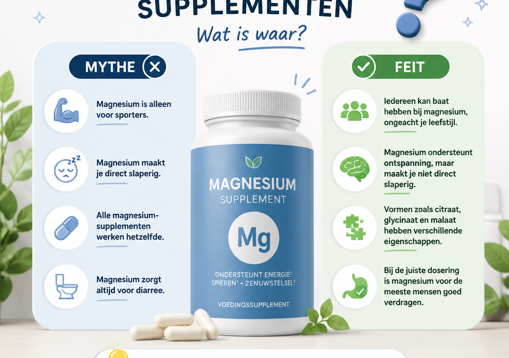 Magnesium-hype: feit of fabel?