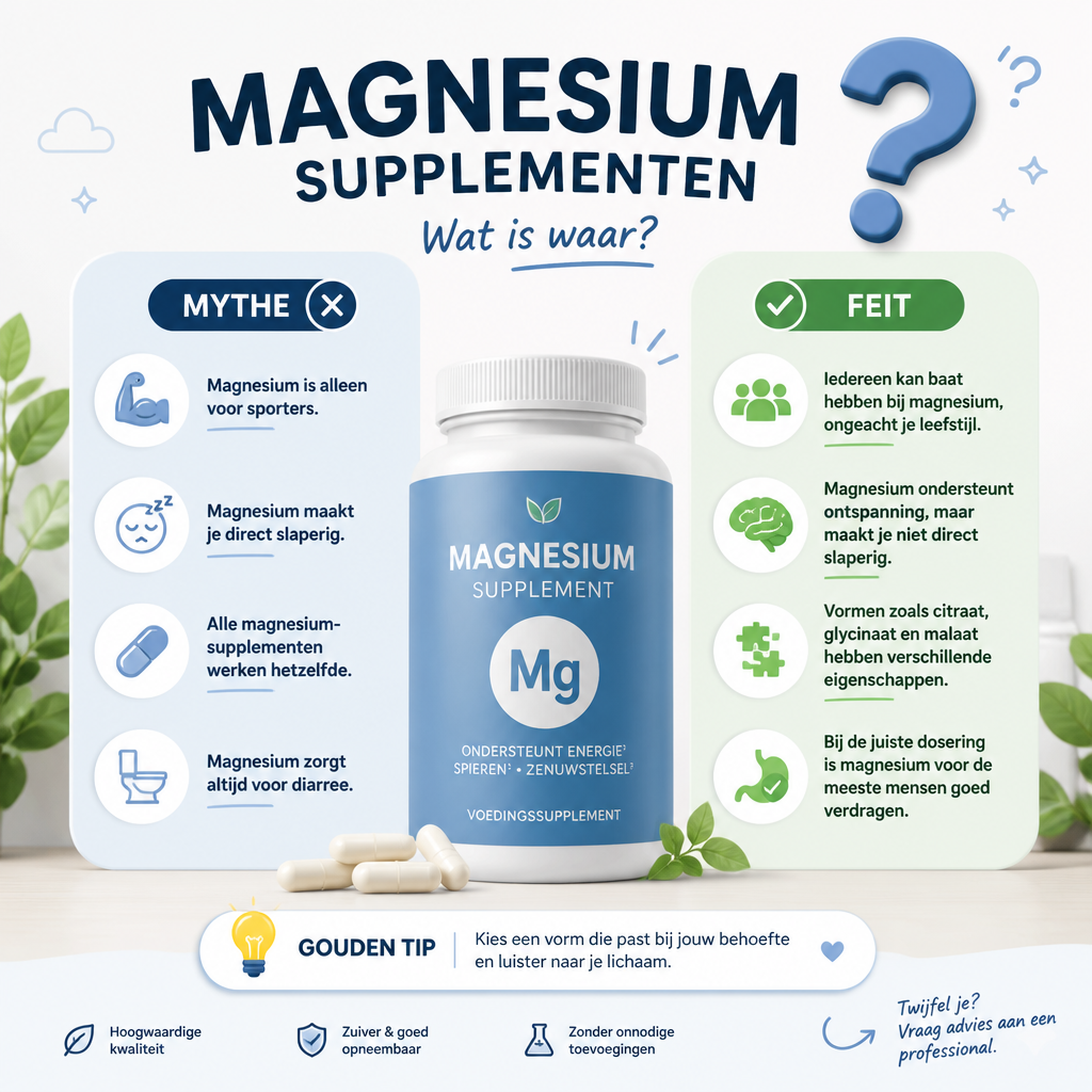 Magnesium-hype: feit of fabel?