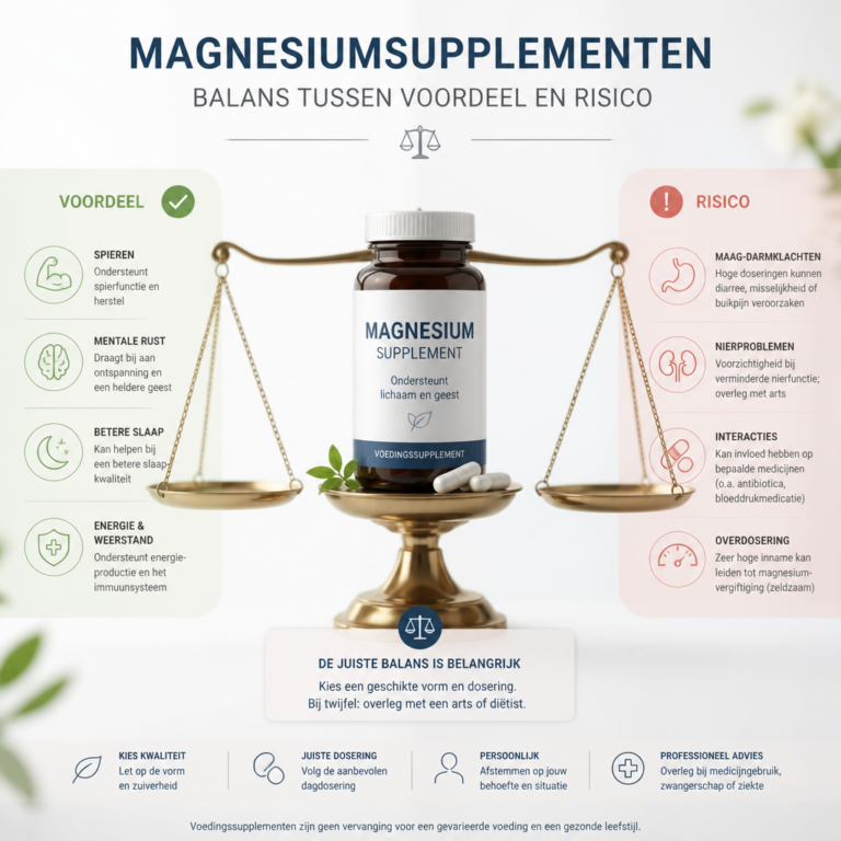 Magnesium: voordelen en risico’s