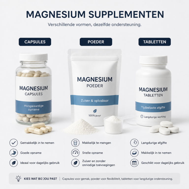 Welke magnesiumvorm kiezen?