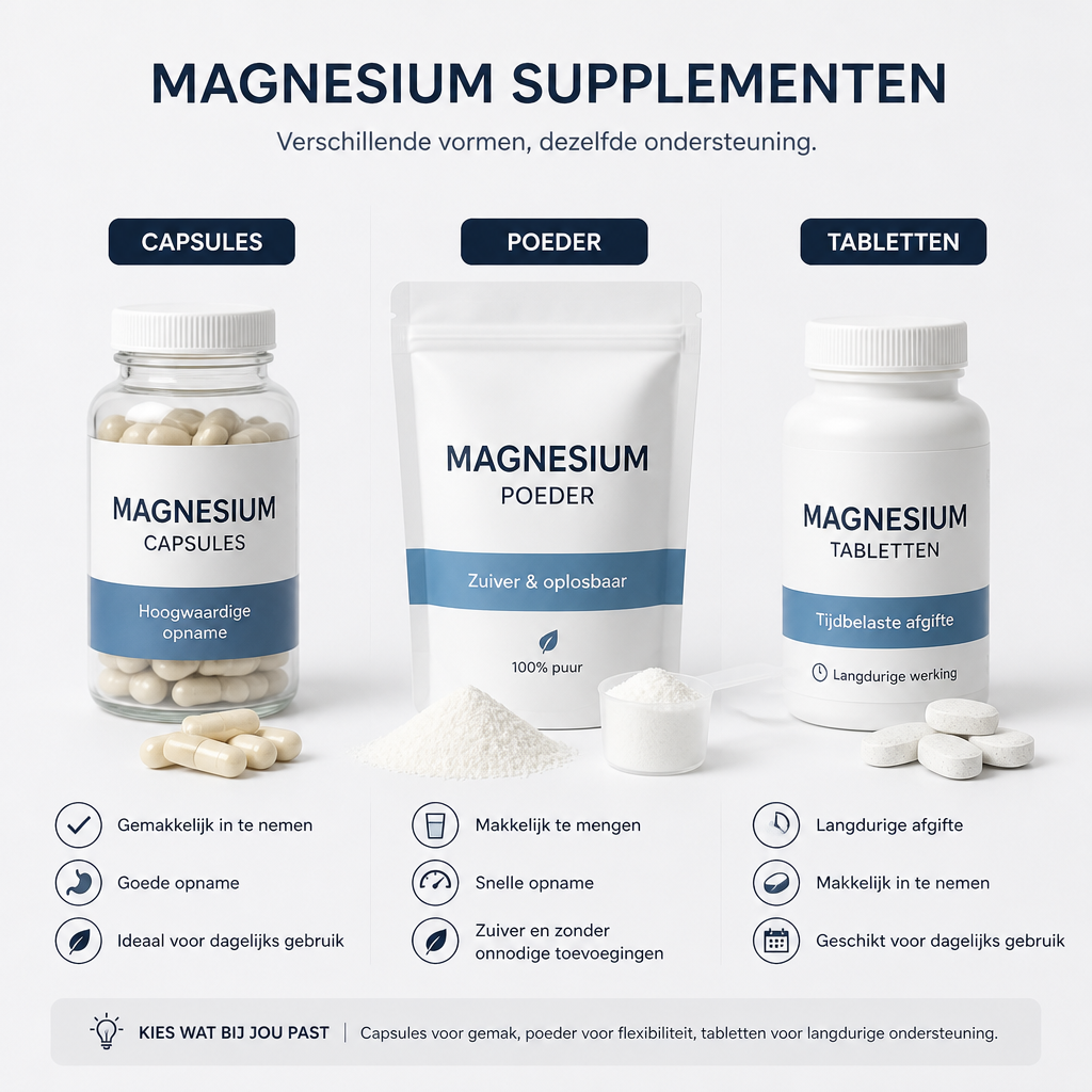 Welke magnesiumvorm kiezen?