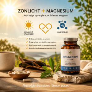 Magnesium versterkt vitamine D